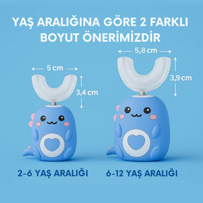 Teddzy™ U-Şekilli 360º Ultrasonik Diş Fırçası